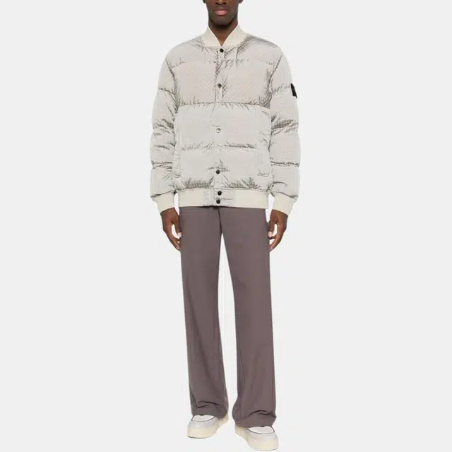 Stone Island FW23 Nylon Down Jacket Grey