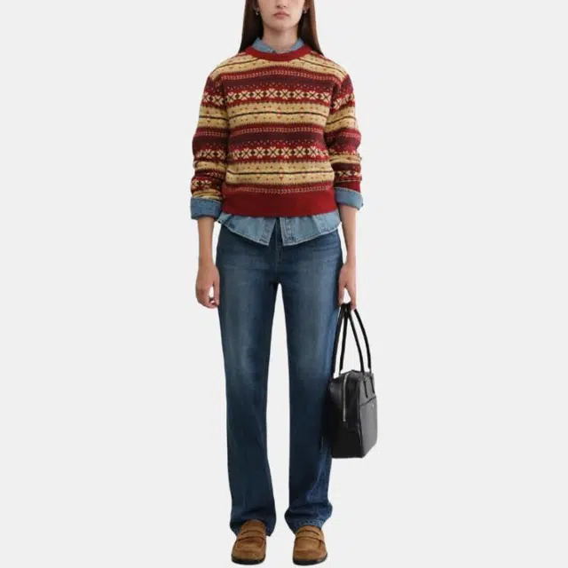 Dunst ESSENTIAL STRAIGHT JEANS BRUSHED BLUE