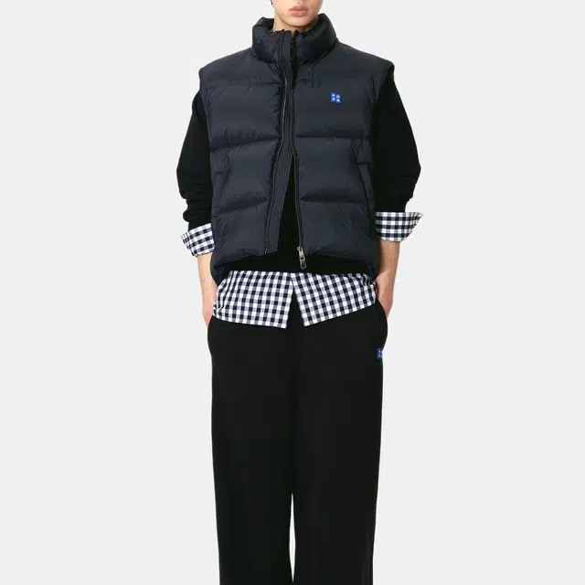ADER ERROR Down Vest Black