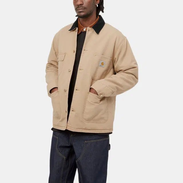 Carhartt WIP FW22 OG Chore Coat OG Michigan Jacket Logo