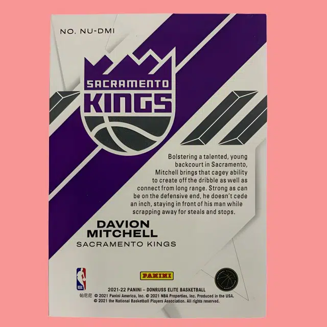 PANINI 2021-22 3D A