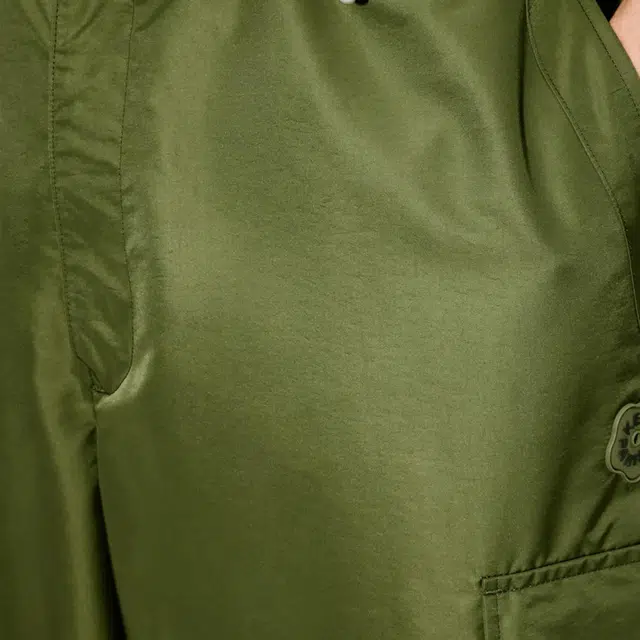 KENZO SS25 Green Floral Cargo Pants