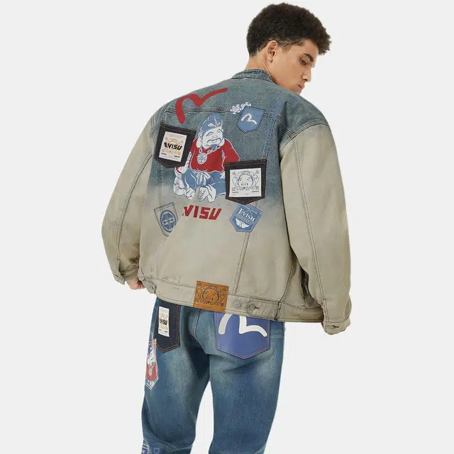 EVISU FW24 Denim Jacket