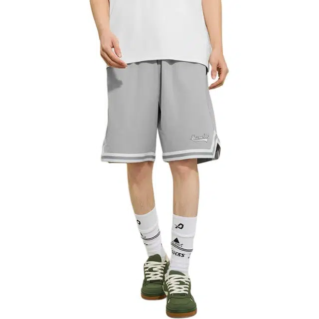 三福 运动风宽松中腰五分休闲短裤 男款