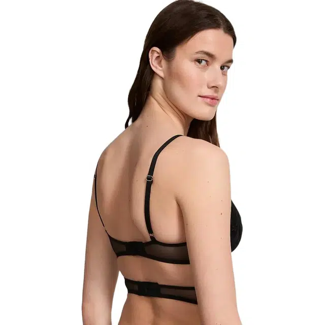 Victoria's Secret PINKDREAMANGELS Boho Floral EmbroideryLow-Cut Demi CorsetTop