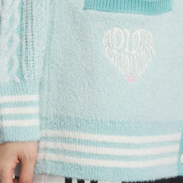 adidas originals SS24 V-Day Polo Sweater
