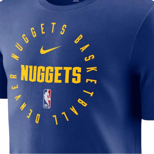 Nike Denver Nuggets Legend On-Court Practice Performance logoT