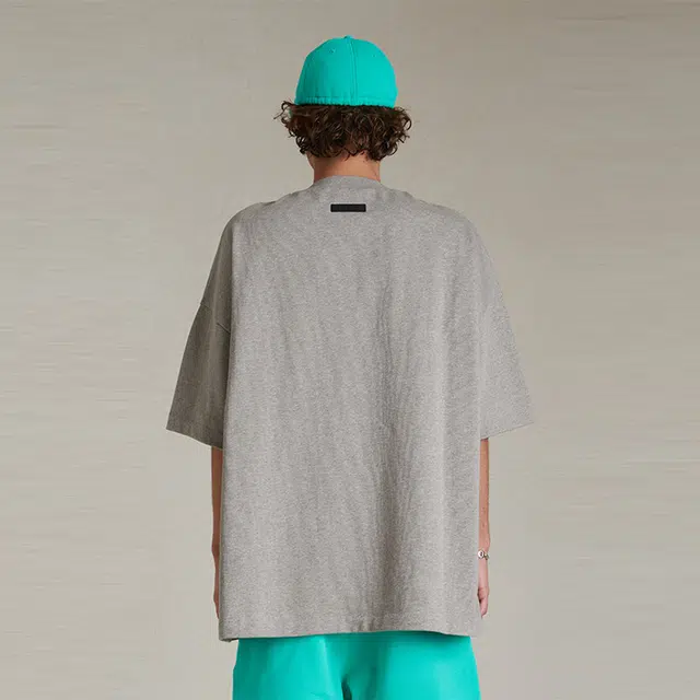 Fear of God Essentials SS24T Dark Heather Oatmeal