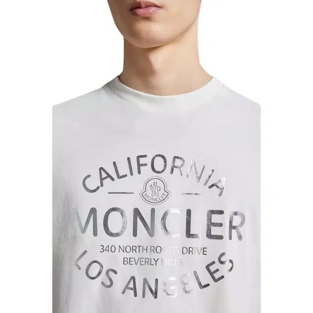 Moncler Metallic Logo T-Shirt T