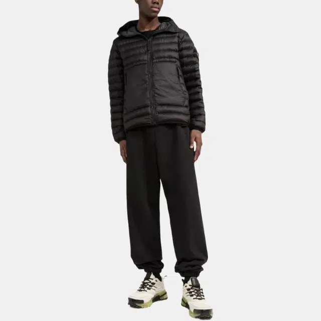 Stone Island Down Jacket Black