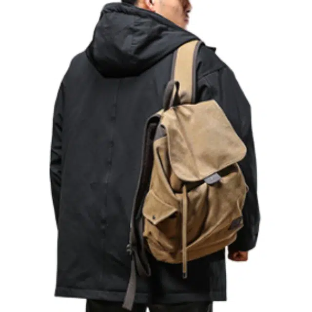 季言 高级感中长款连帽外套加厚保暖棉服 男款