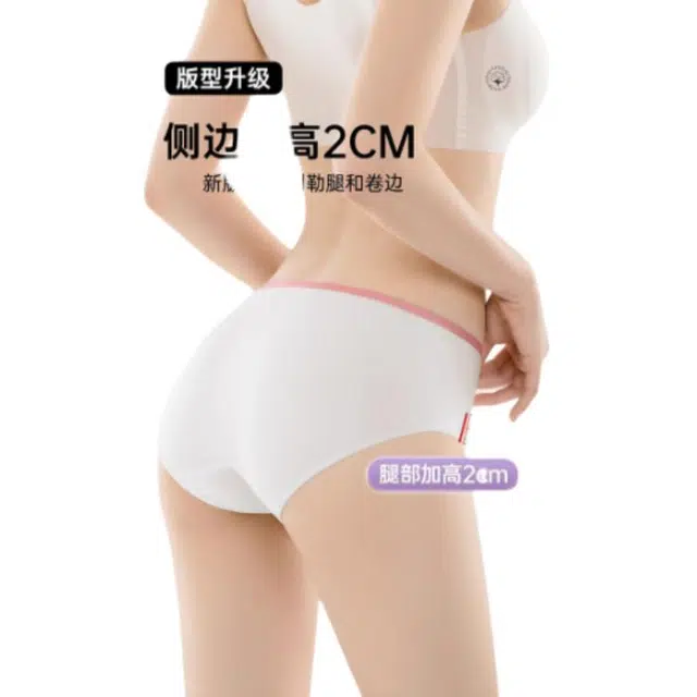 巴迪高 日抛免洗旅游出差便携纯棉透气抗菌一次性内裤 女款 礼盒组合装 白色