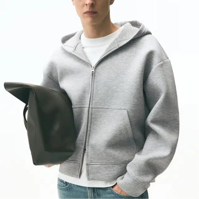 H&M Loose Fit Zip Hoodie