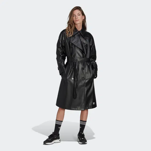 adidas Originals Trench Coat Black