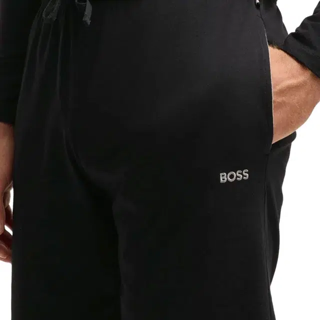 HUGO BOSS Stretch-Cotton Regular-Fit Shorts With Logo Detail