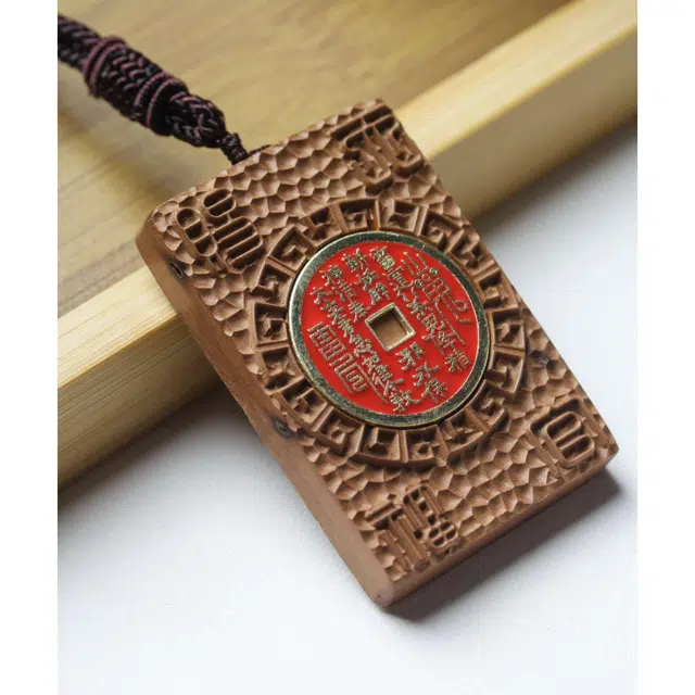 爵倾 雷击枣木（天宫赐福） 柴木 平安牌 男女同款情侣款