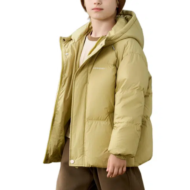 雅鹿 连帽时尚休闲羽绒服 青少年