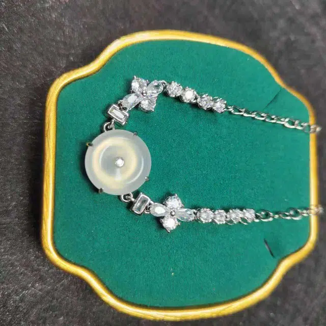 识恩 精致简约时尚优雅#好运 玉髓 手链 女款