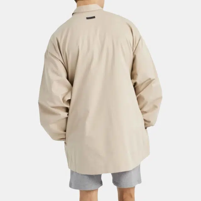 Fear of God Essentials SS24 Overshirt Mink Mink