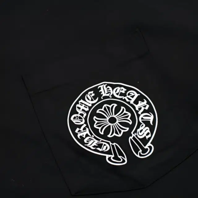 Chrome Hearts Beijing Horseshoe Cross Long Sleeve Tee Black