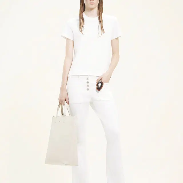COURREGES SS24T Heritage White