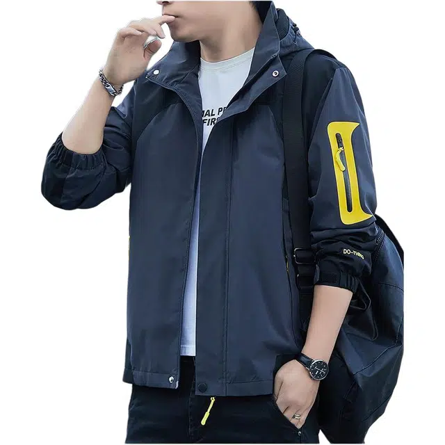 法文箱子 春秋山系工装运动风外套宽松时尚潮流休闲夹克 男款