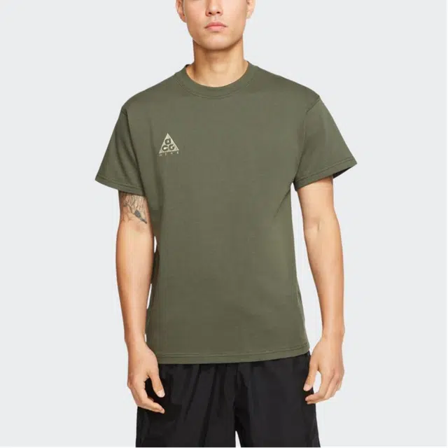 Nike ACG Logo T-Shirt Cargo Khaki T