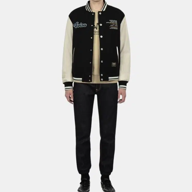 EVISU FW22 Baseball Jacket