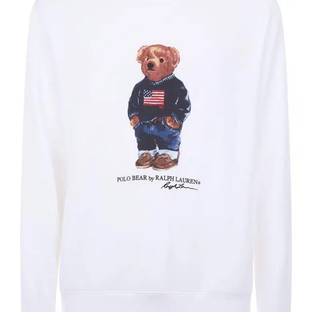 Polo Ralph Lauren Bear Print Crewneck Sweatshirt