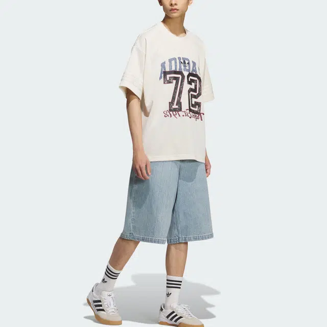 adidas originals RETROTop SS25 Basketball MESH logoT