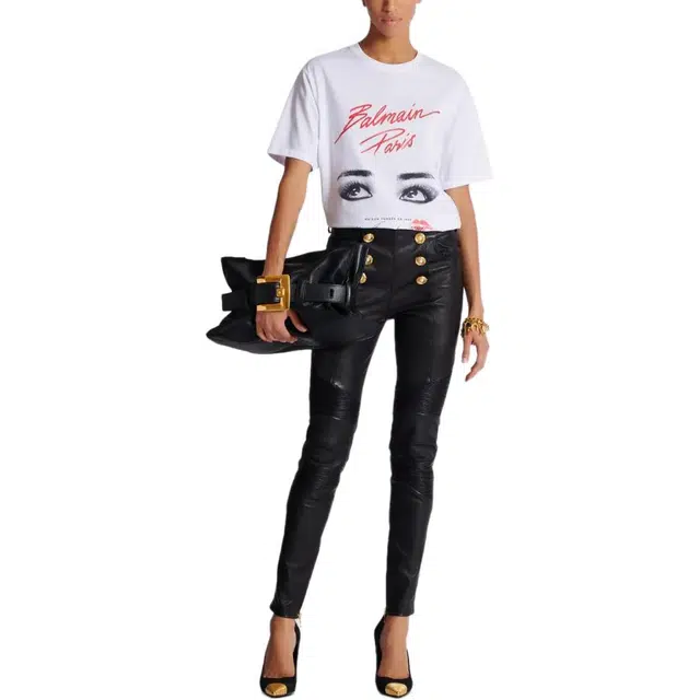 BALMAIN Eyes SS25 T