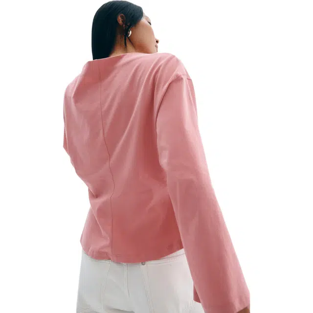 H&M Boat Neck Long Sleeve Tee