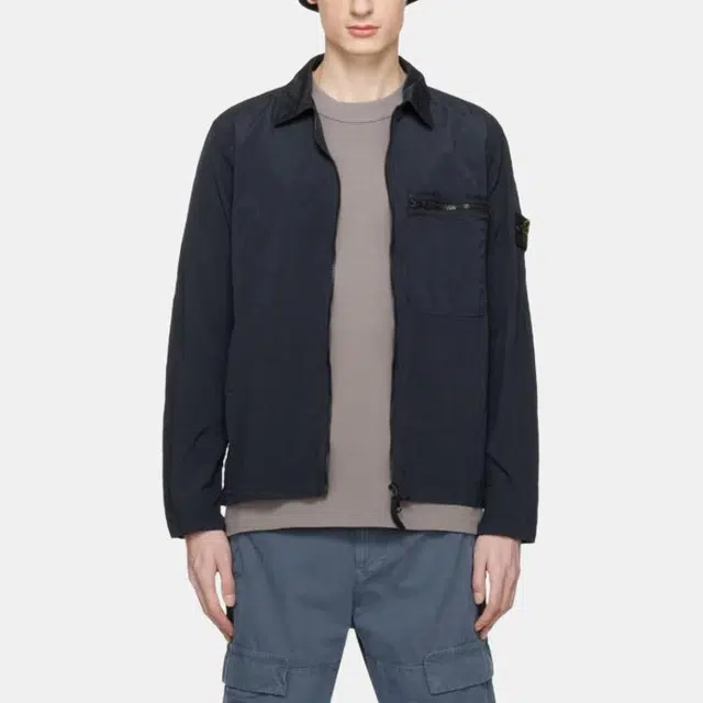 Stone Island Nylon Metal Jacket Blue