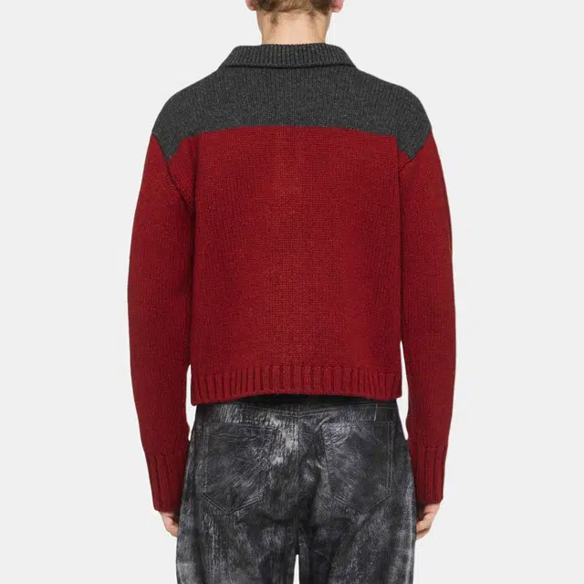 JW Anderson FW24 Brick Red Sweater