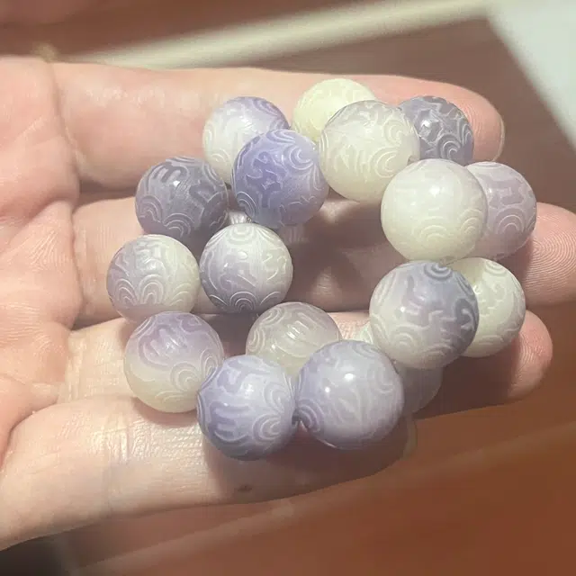 檀欣 六字真言 菩提根 菩提类手串 男女同款情侣款