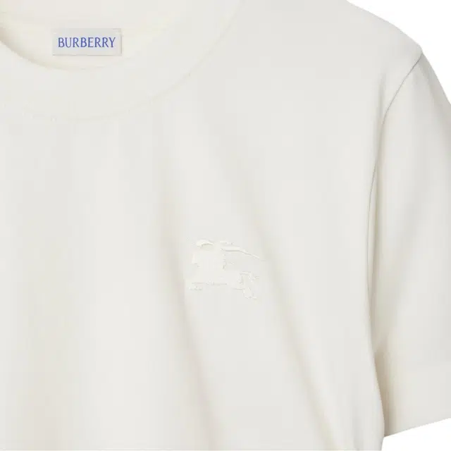Burberry SS25 Crew Neck T-Shirt White