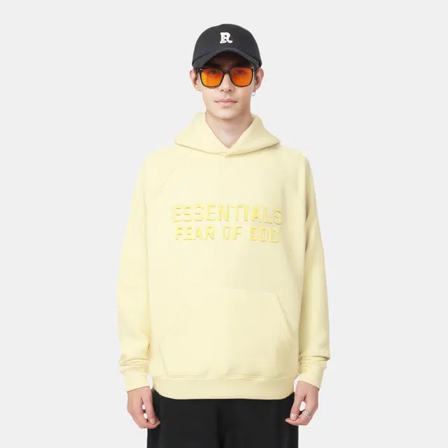 Fear of God Essentials FW22 Hoodie Canary