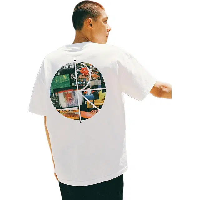 POLAR SKATE CO SS25 Fill Logo Ourselves Collage Tee T