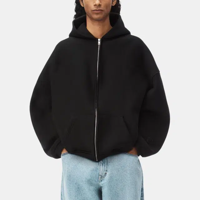 Alexander Wang Fleece Hoodie Black
