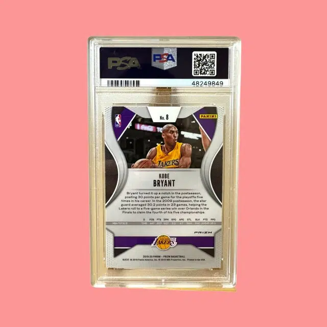 PANINI 2019 prizm PSA 9