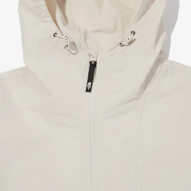 The North Face Logo Hoodie Jacket White