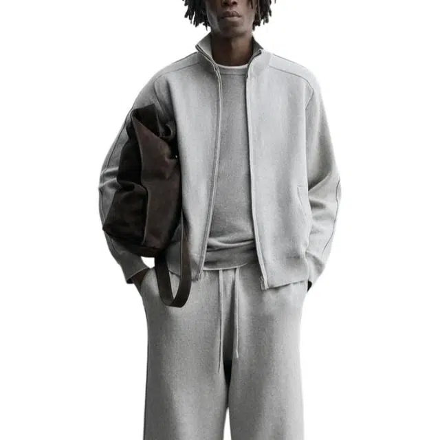 ZARA Knit Zip Jacket