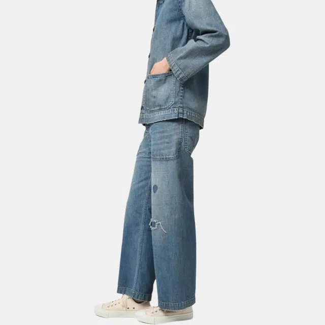 bowwow SS25 USN M44 DUNGAREE TROUSERS SIDE SEAMLESS