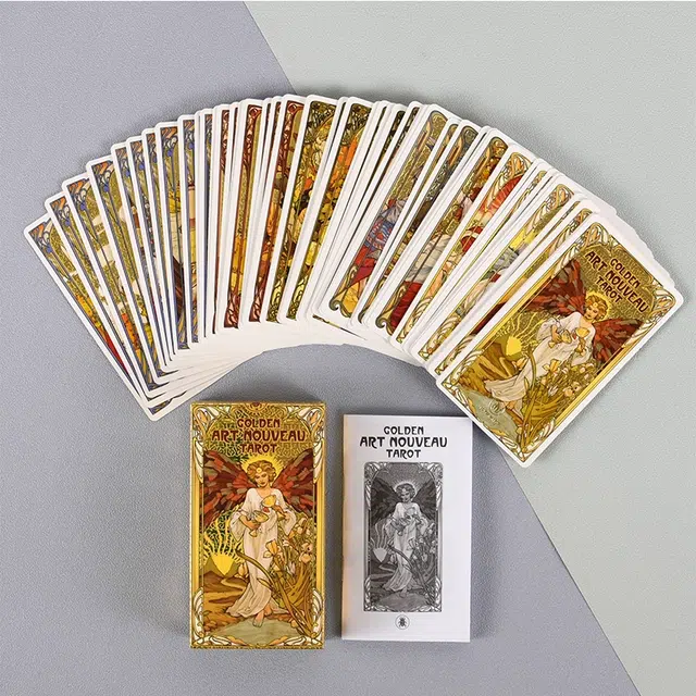 Golden Art Nouveau Tarot