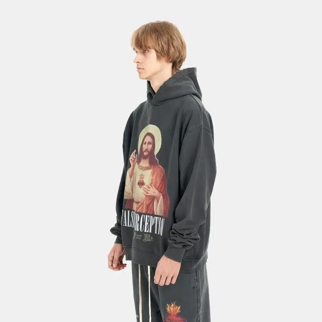 False Perception Peace Dove Hoodie Black