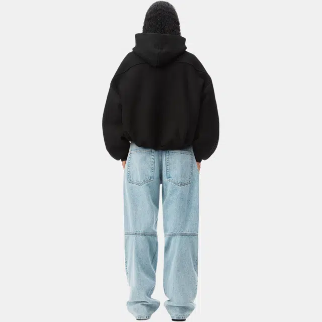 Alexander Wang Fleece Hoodie Black