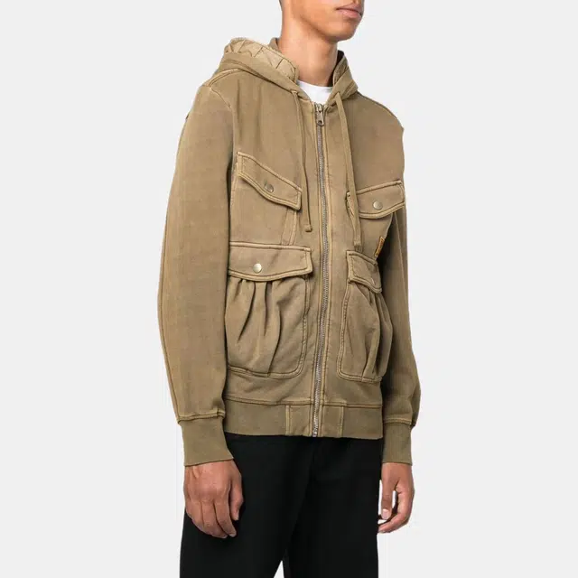 Diesel FW22 Brown Bomber Jacket