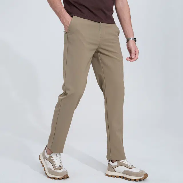 与狼共舞 时尚百搭商务都市同人日常通勤休闲裤 男款