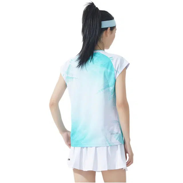 浦锐 速干飞袖运动短袖羽毛球服 男女同款