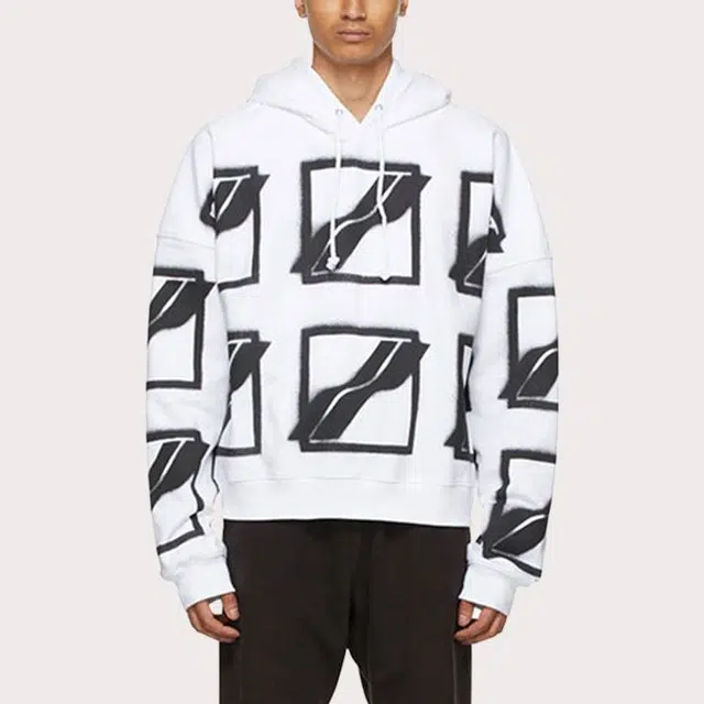 WE11DONE SS21 Big Logo All Over Logo